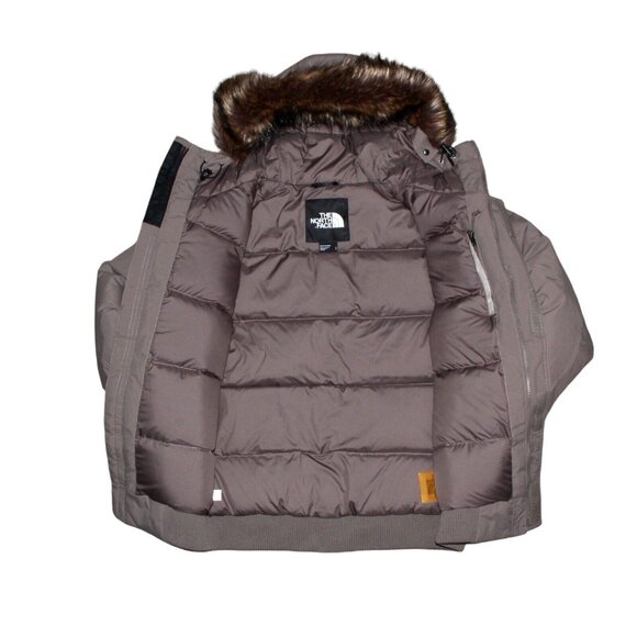The North Face Mens Mcmurdo Bomber 600-Down Insulated Winter Jacket Falcon Brown - Picture 11 of 16